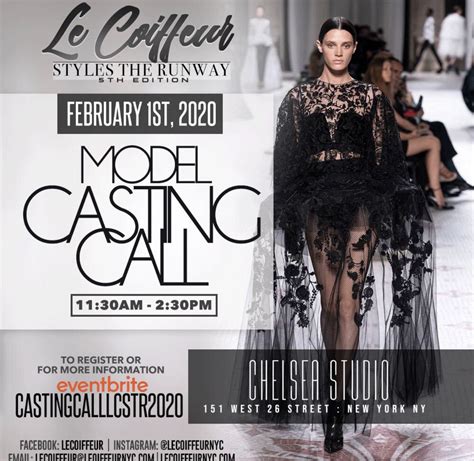 modeling auditions nyc